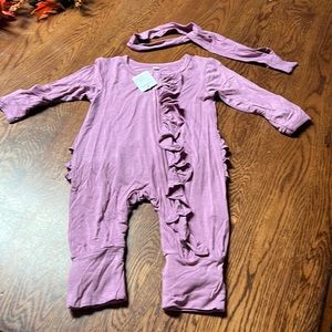 One piece outfit with heqdband